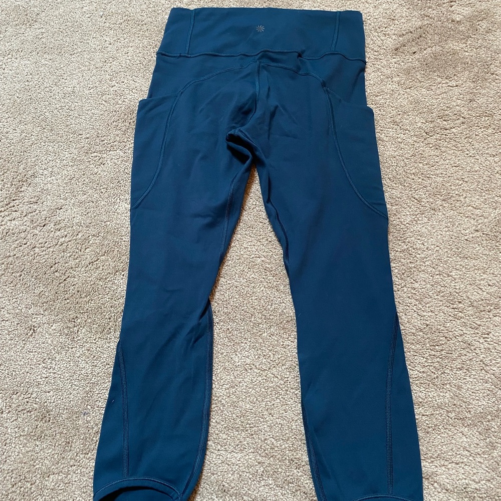 Athleta Running Compression Fit Running Leggings … - image 1